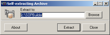 SOP Self-Extracting Archive